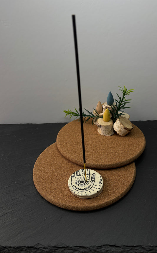 Mystic Loop - Mystical - Circle Incense Holder - Handmade